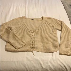 Cropped sweater